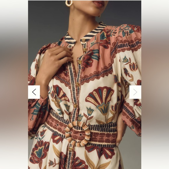 NWT FARM RIO RIAD MINI DRESS -Size M - Picture 8 of 16